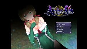 Ambrosia [RPG Hentai game] Ep.1 Luxurious nun fights nude ultra-cute flower chick monster