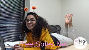 ZOEY'S Asian American TICKLISH Soles Bum AND Soles PREVIEW